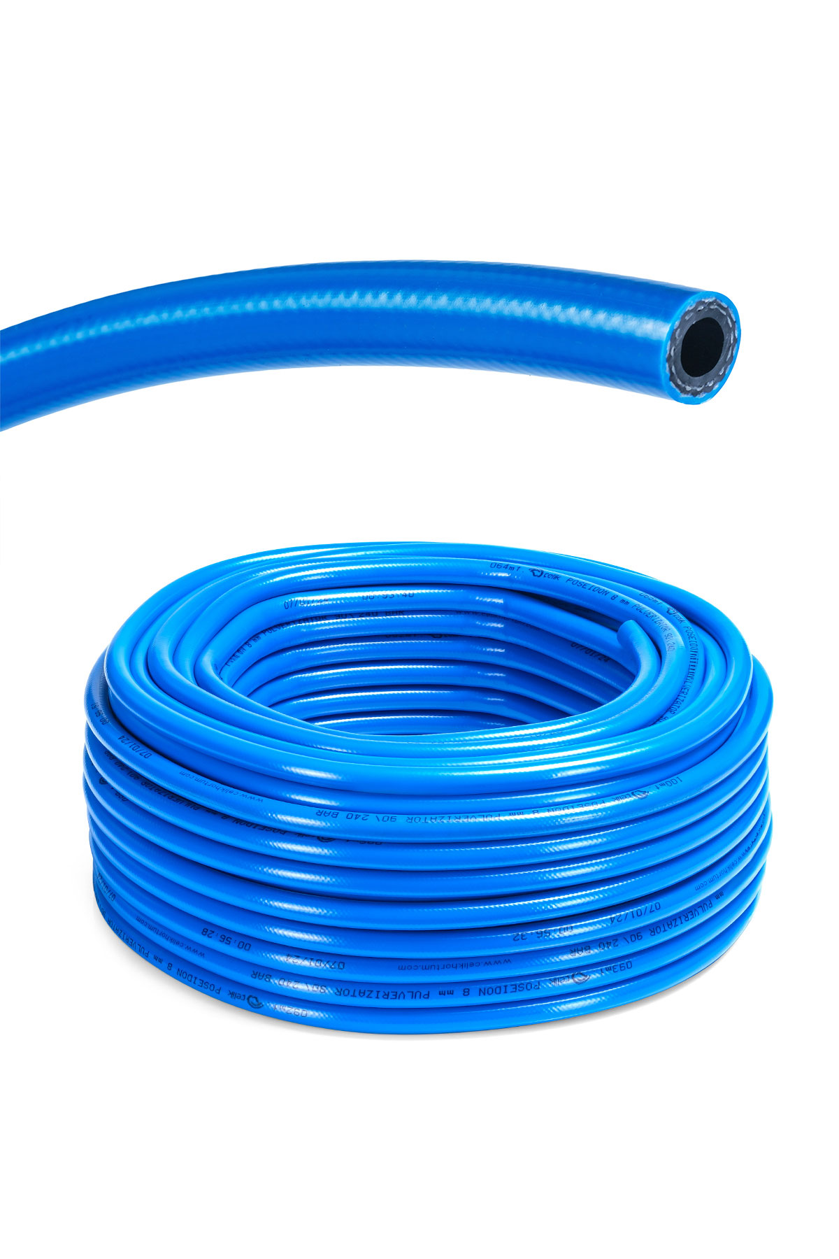 Pulverizatör (Ilaçlama) Hortumu 90/240 Bar 3/8 inch ( 10 mm )  100 Metre 22 kg